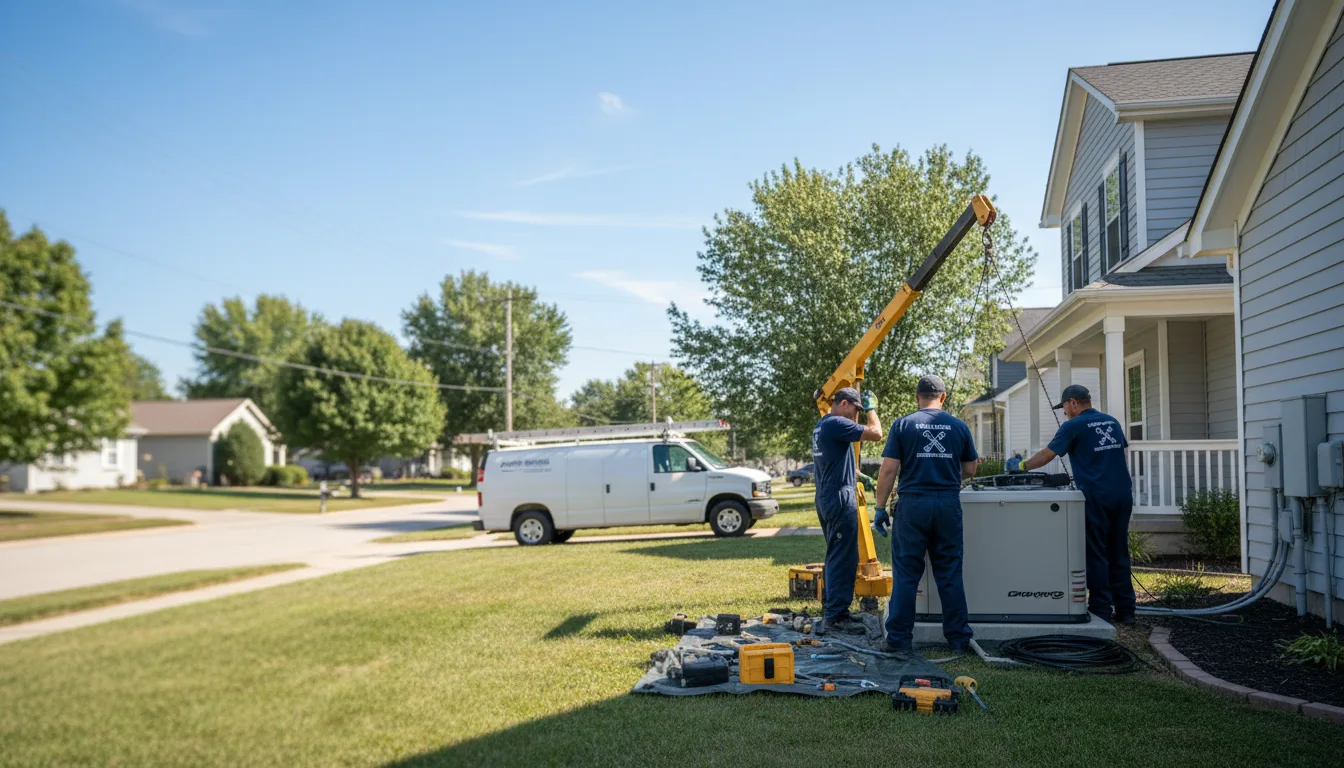 Generator Installation in Mount Pleasant, IA near me